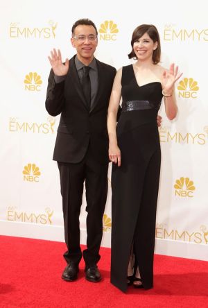 Fred Armisen and Carrie Brownstein - Emmys 2014 red carpet photos.jpg